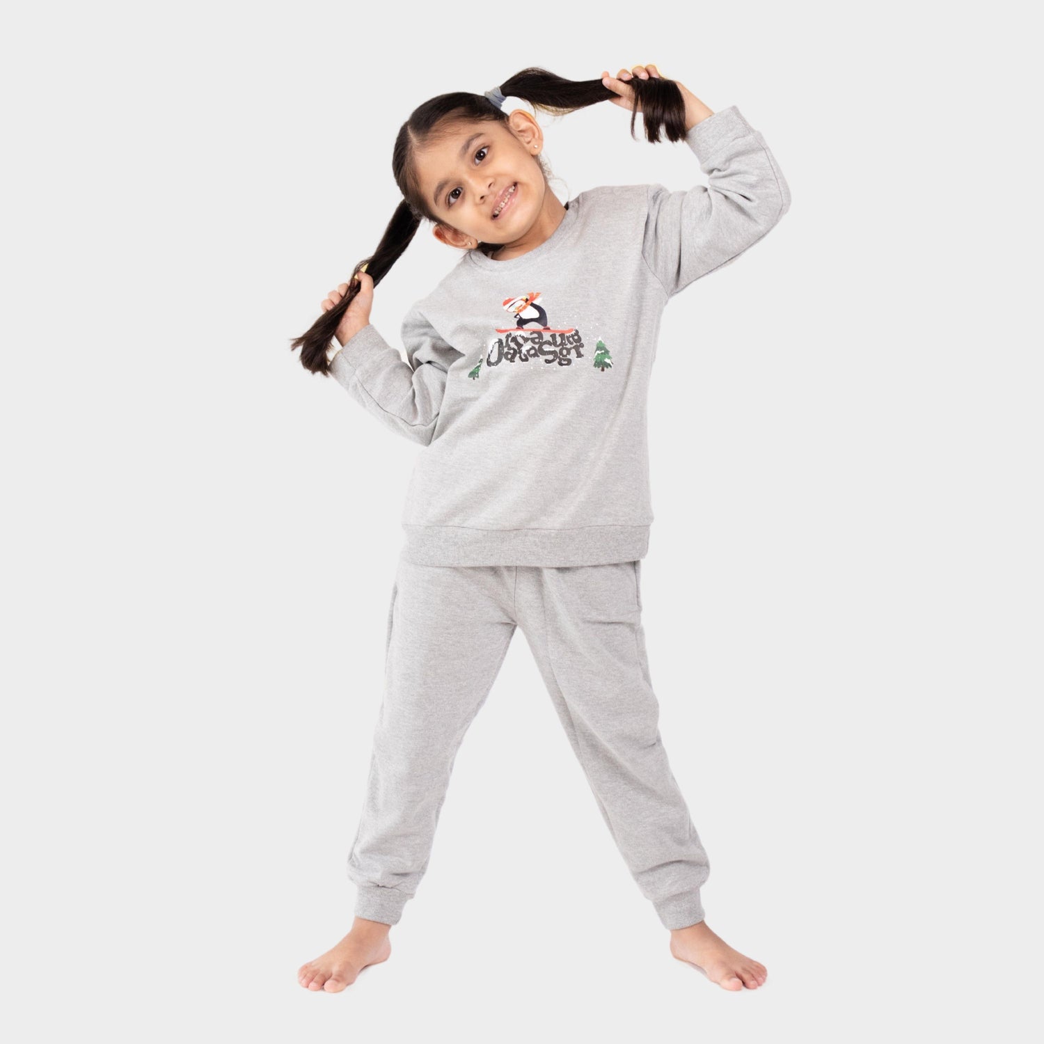 Sweatshirt & Joggers Set | Snow Penguin