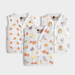 3 Pack Muslin Jhabla | Breakfast, Sweet Oranges, Jungle Jingles
