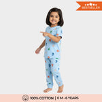 Half Sleeves Unisex Co-ord Set | Underwater Wonders