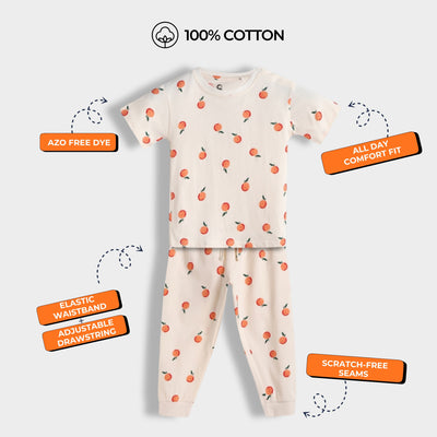 4 Pack Half Sleeves Unisex Co-ord Set | Hot Air, Jungle, Circus & Oranges