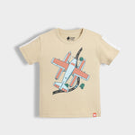 Half Sleeves Tee | Plane Ride
