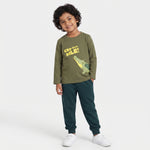 Full Sleeves Unisex T-Shirt & Joggers Set | Crocooldile