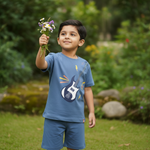 T-Shirt & Shorts Unisex Co-ord Set | Little Rockstar