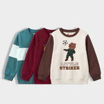3 Pack Unisex Sweatshirts | Animal Kingdom, Orange Crew, Little Striker