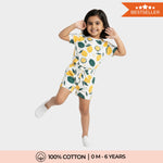 T-Shirt & Shorts Unisex Co-ord Set | Lemon Joy