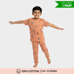 Half Sleeves Unisex Co-ord Set | Penguin Chill