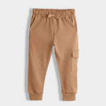 Interlock Joggers | Light Brown