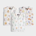 3 Pack Muslin Jhabla | Jungle Jingles, Balloon Ride, Breakfast