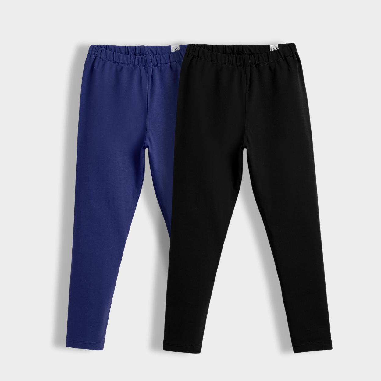 2 Pcs Leggings | Royal Blue, Black
