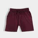 Cotton Shorts | Wine