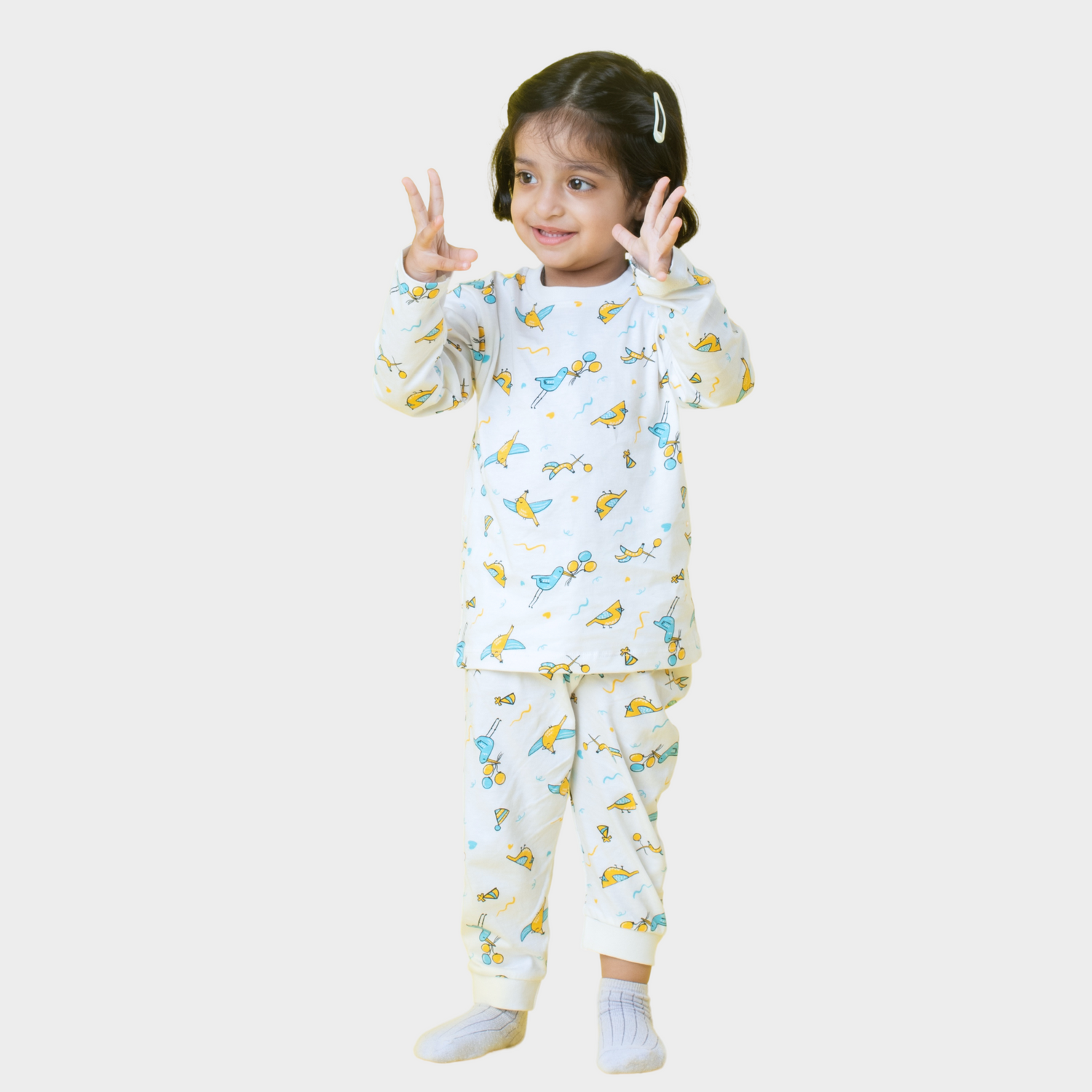 Full Sleeves Unisex Co-ord Set | Bird Day