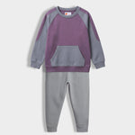 Unisex Sweatshirt & Joggers Set | Light Purple