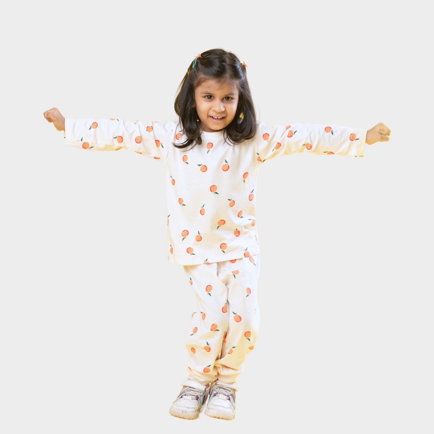 Full Sleeves Unisex Co-ord Set | Orange Heaven