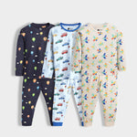 3 Pack Full Sleeves Unisex Co-ord Set | Hot Air Balloon, Playful Signals, Tiny Wings
