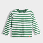 Full Sleeves Tee | Green Stripes