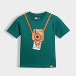 Half Sleeves Tee | Mini Camera