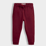 Winter Fleece Joggers | Maroon