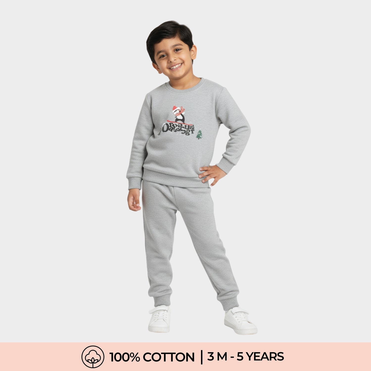 Sweatshirt & Joggers Set | Snow Penguin