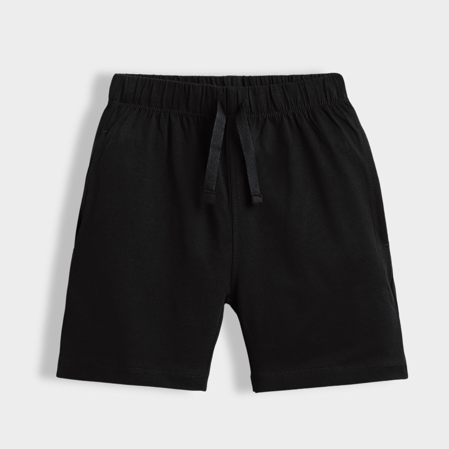 2 Pcs Cotton Shorts | Black, Brown