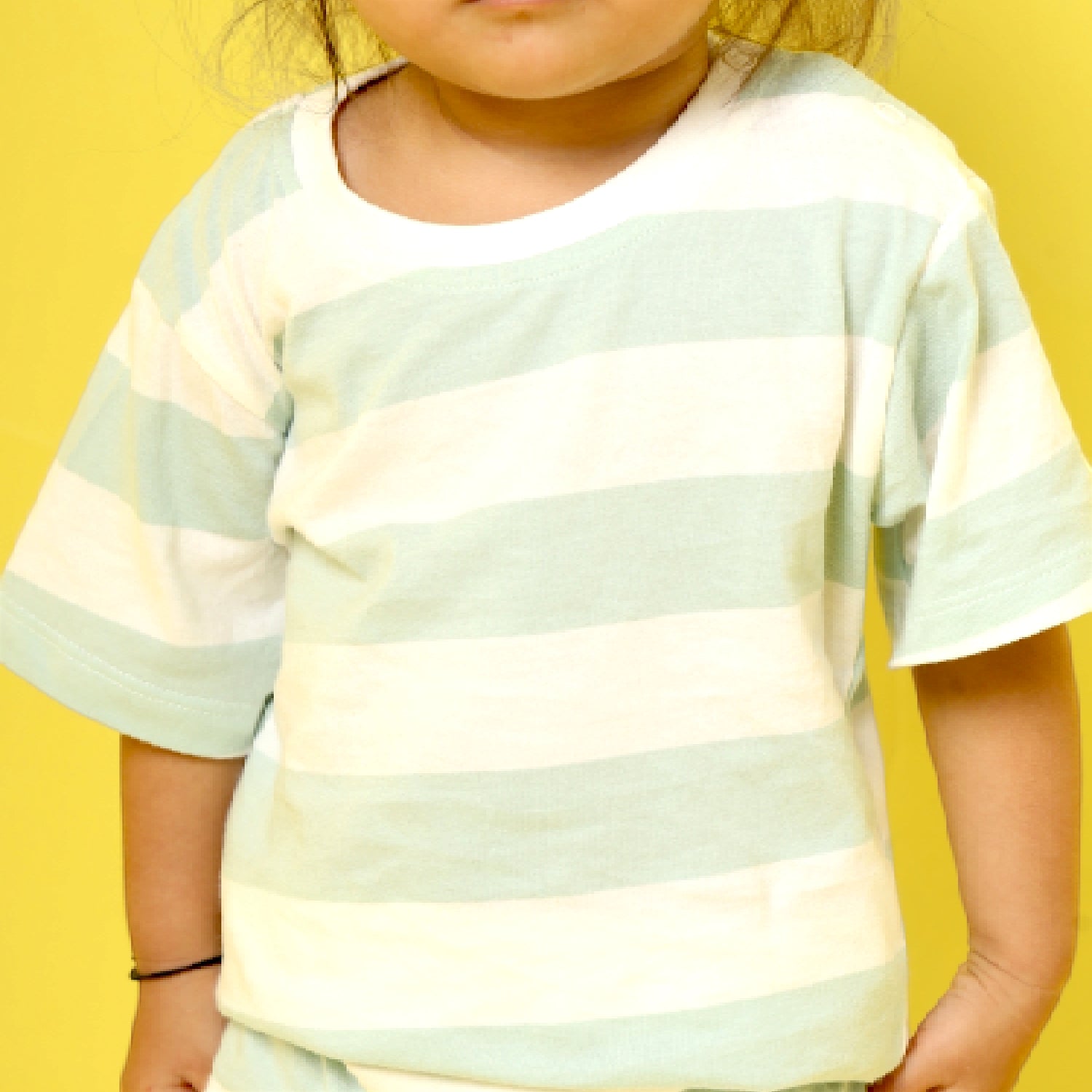 T-Shirt & Shorts Unisex Co-ord Set | Forest Stripes