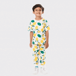 Half Sleeves Unisex Co-ord Set | Lemon Joy