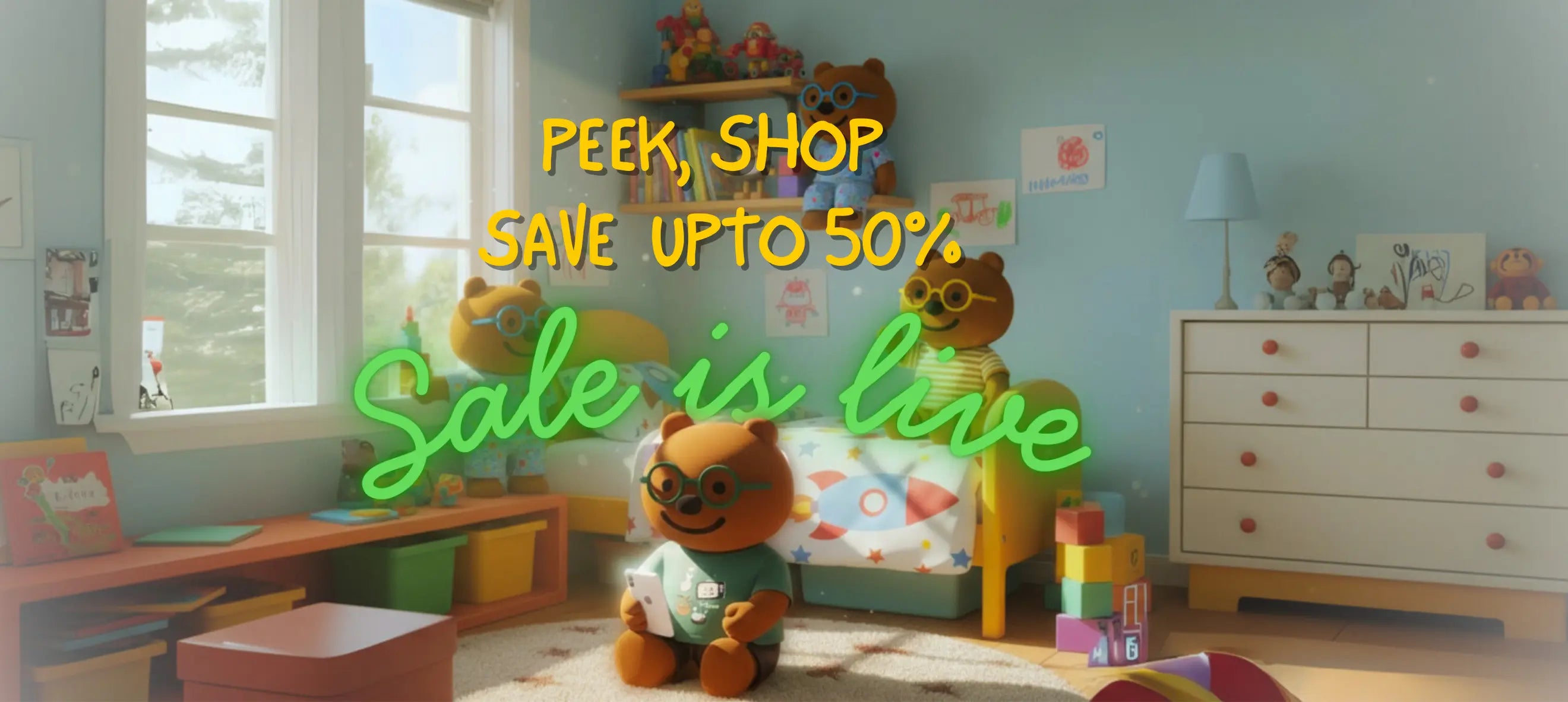 Peek A Booo Sale