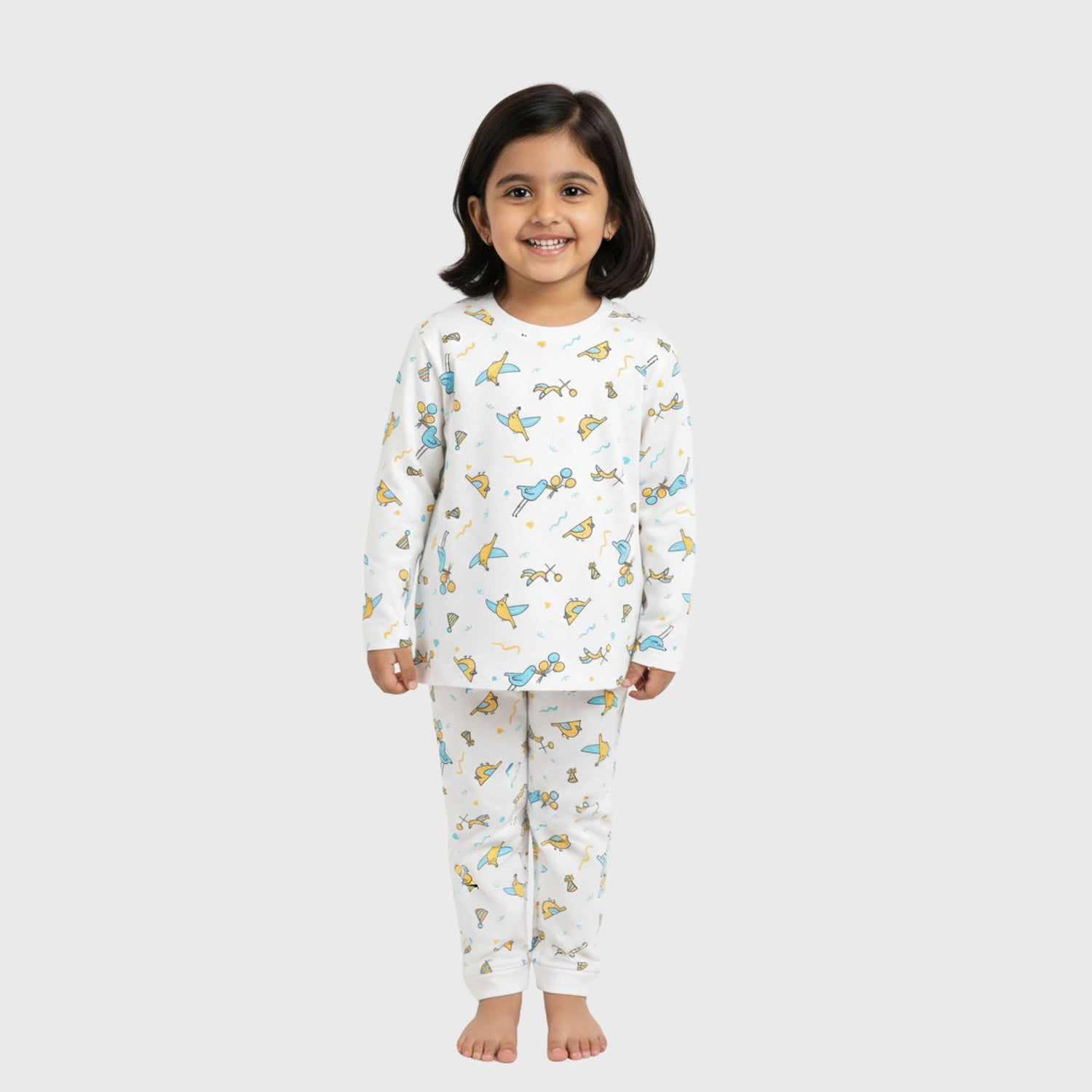 Full Sleeves Unisex Co-ord Set | Bird Day