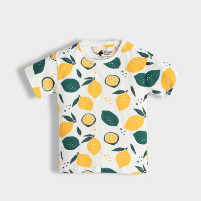3 Pack Half Sleeves Unisex T-Shirts | Penguin Chill, Lemon, Racing Cars