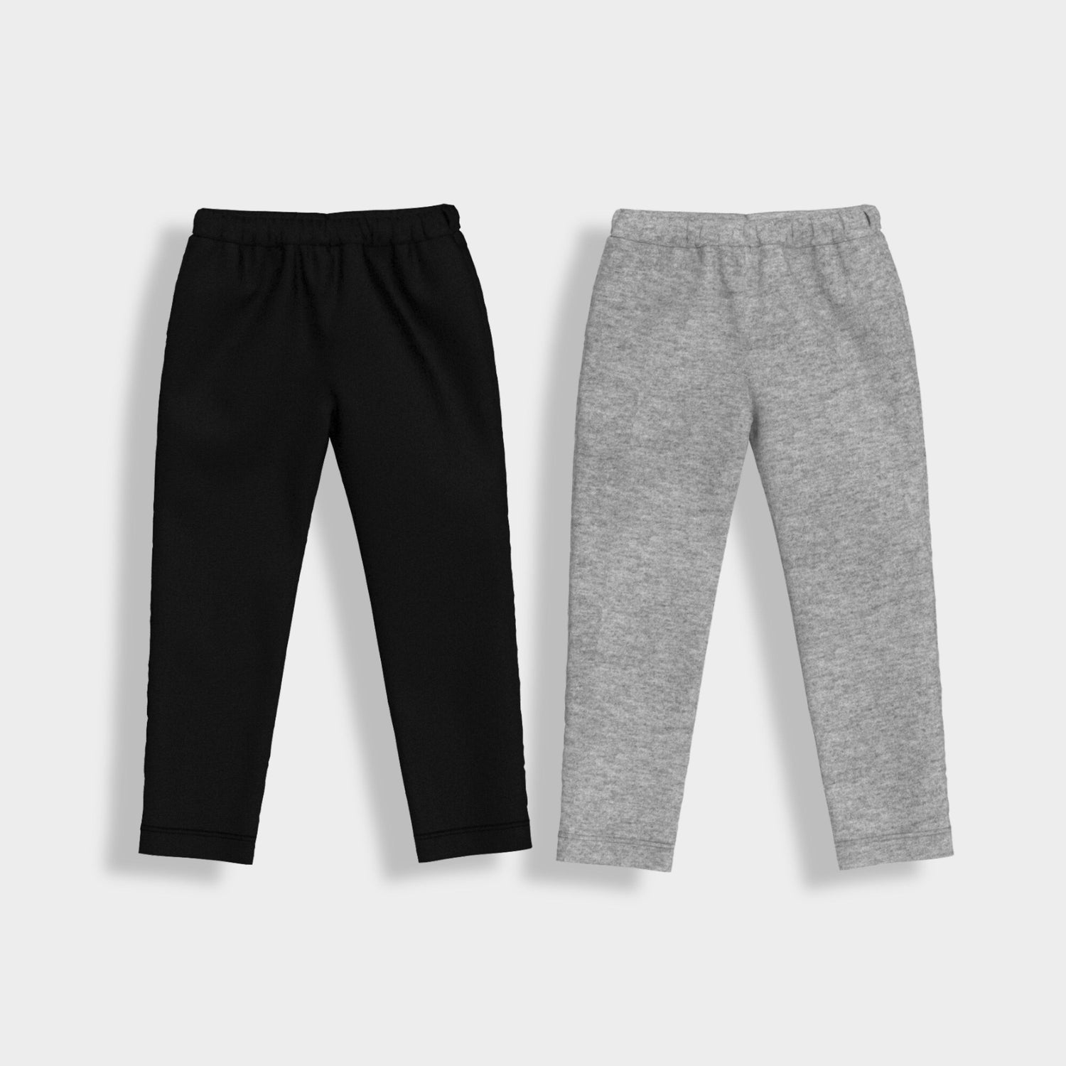 2 Pcs Leggings | Black, Grey