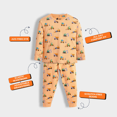 3 Pack Full Sleeves Unisex Co-ord Set | Carnival, JCB, Jungle