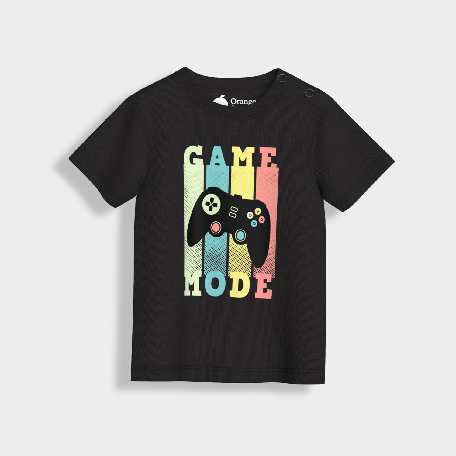 5 Pack Half Sleeves Unisex T-Shirts | Game Mode, Green Stripes, Rocket, Back Pack, Car Ride