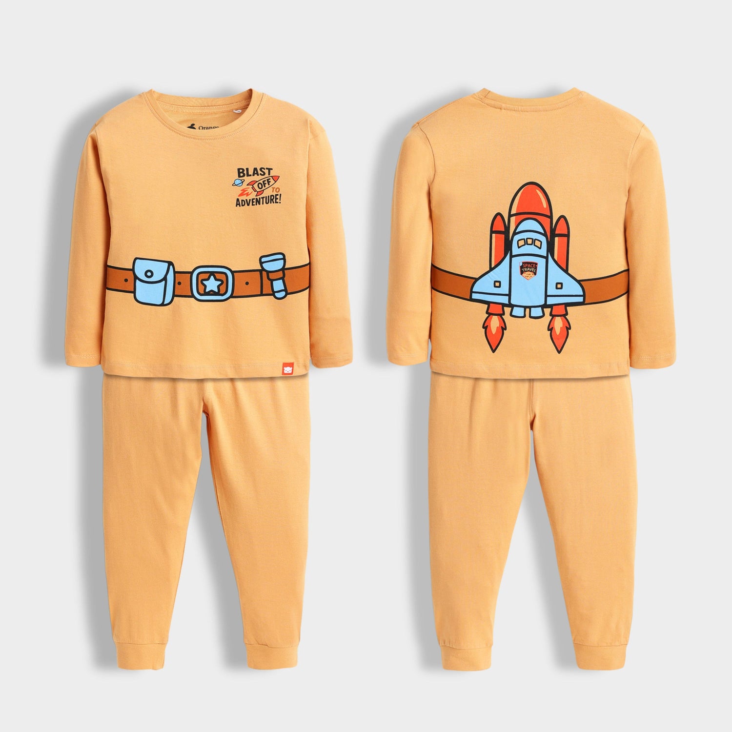 Full Sleeves Unisex Co-ord Set | Space Ship