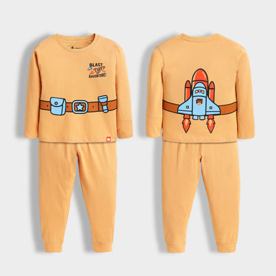 Full Sleeves Unisex Co-ord Set | Space Ship