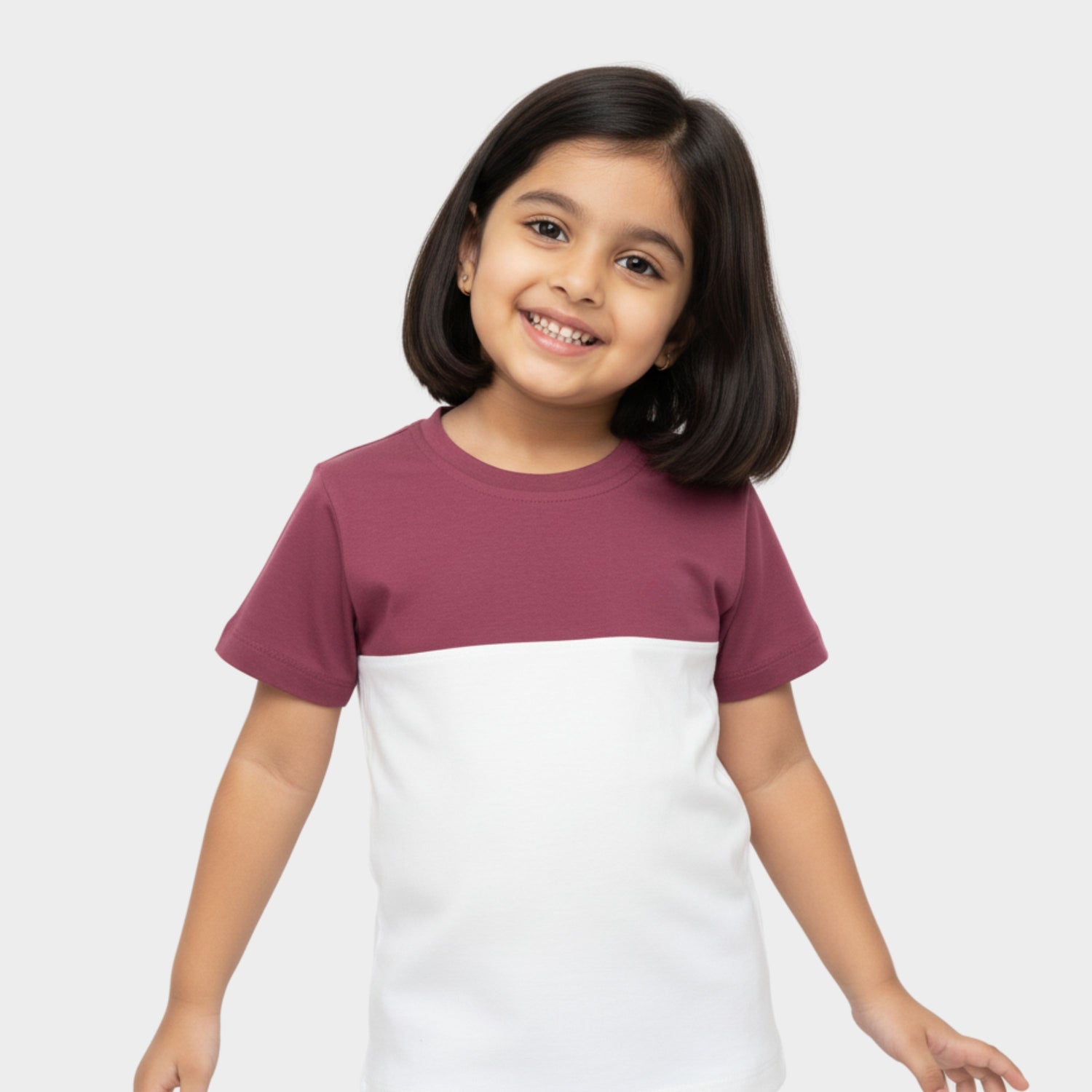 Half Sleeves Tee | Berry Bliss