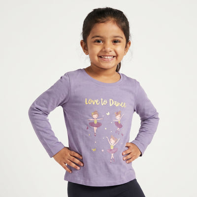 Full Sleeves Girls Top | Love To Dance