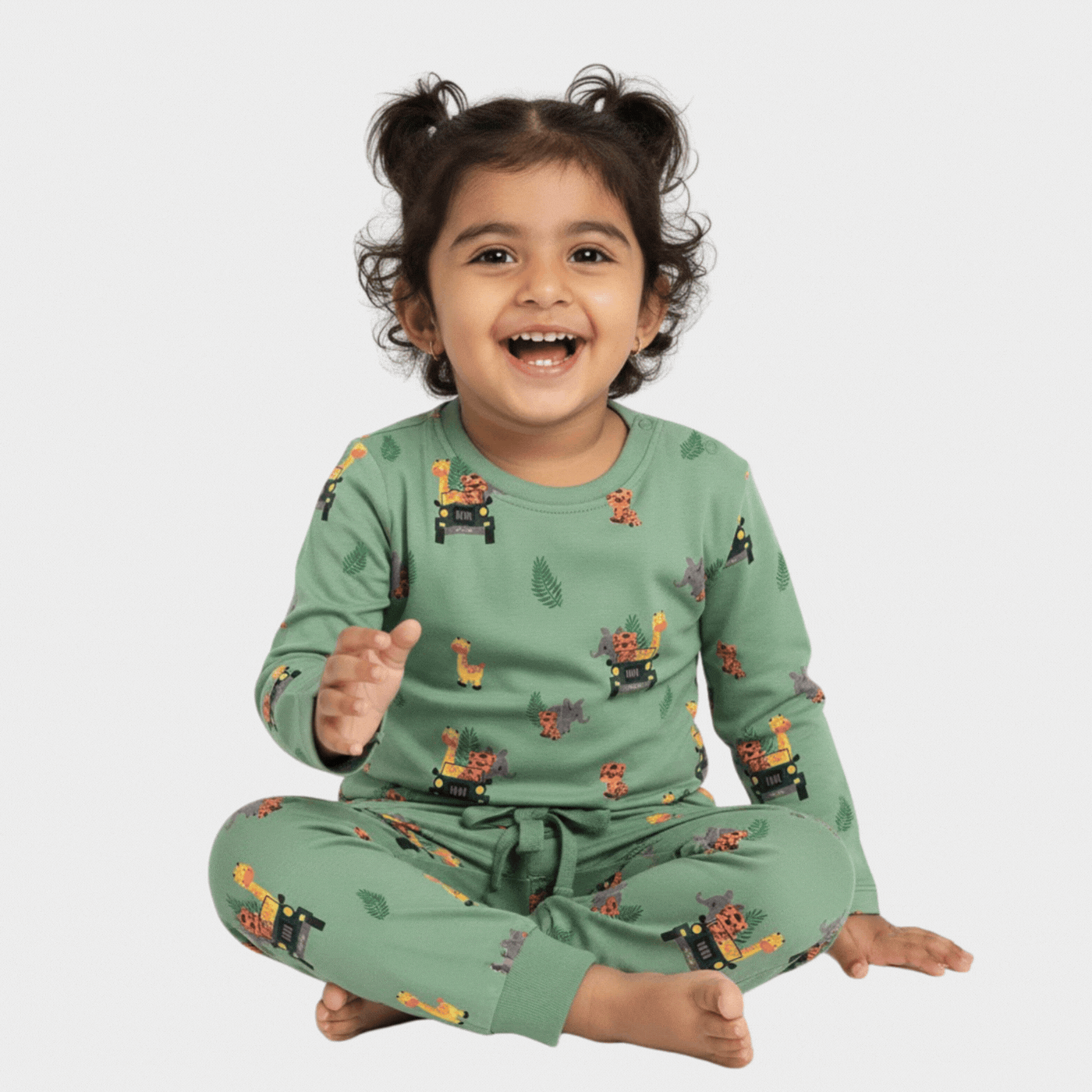 Full Sleeves Unisex Co-ord Set | Jungle Safari