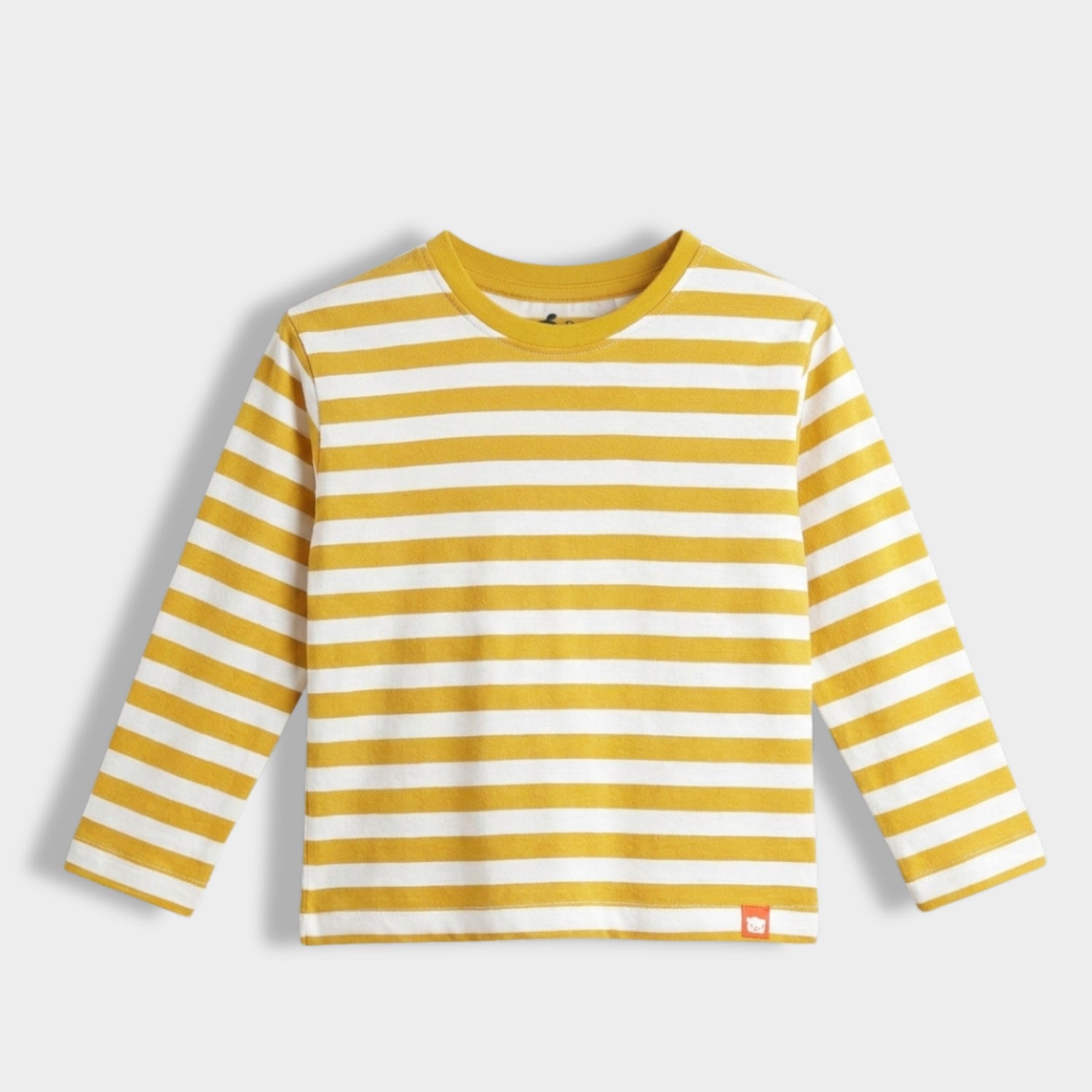 Full Sleeves Tee | Yellow Stripes