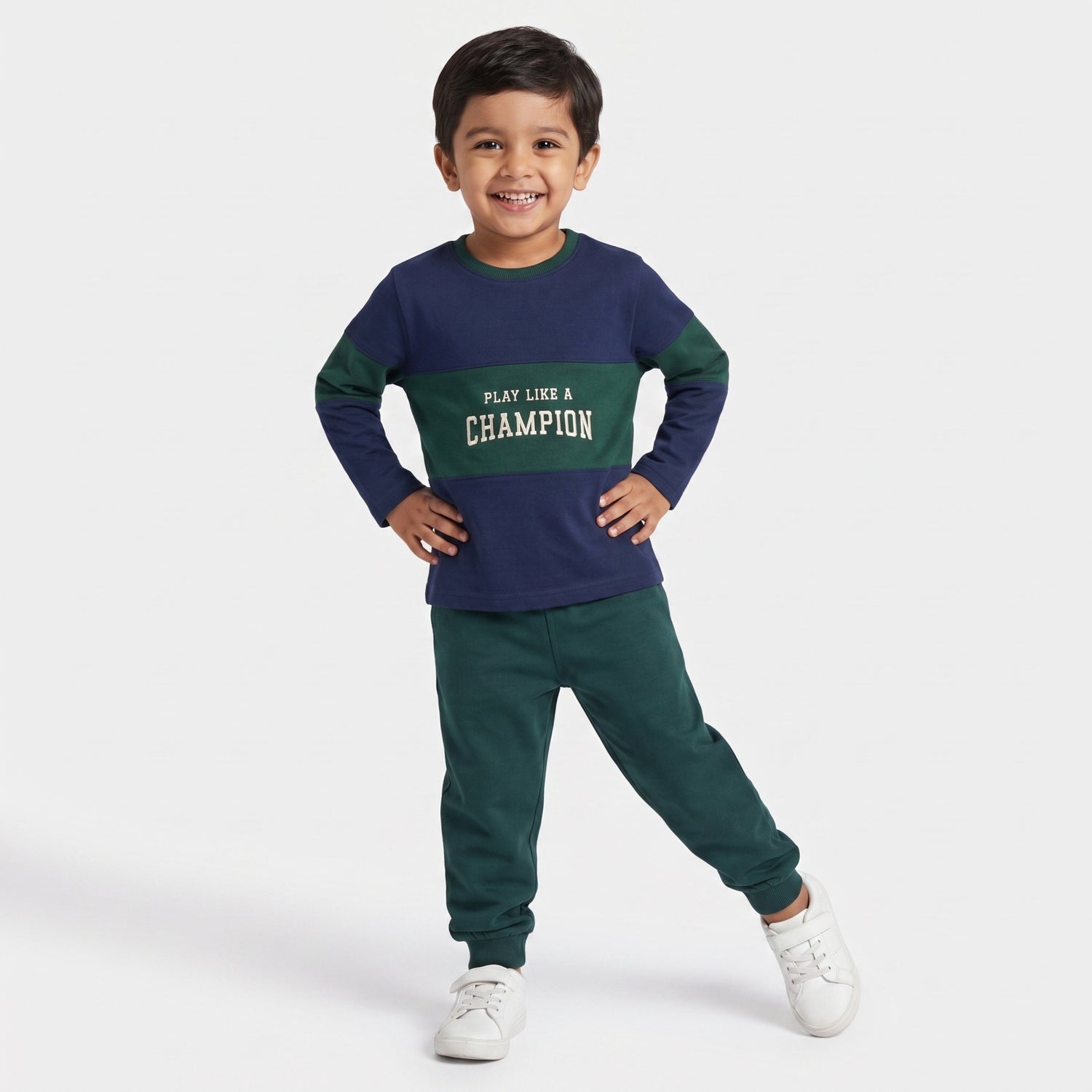 Full Sleeves Unisex T-Shirt & Joggers Set | Champion