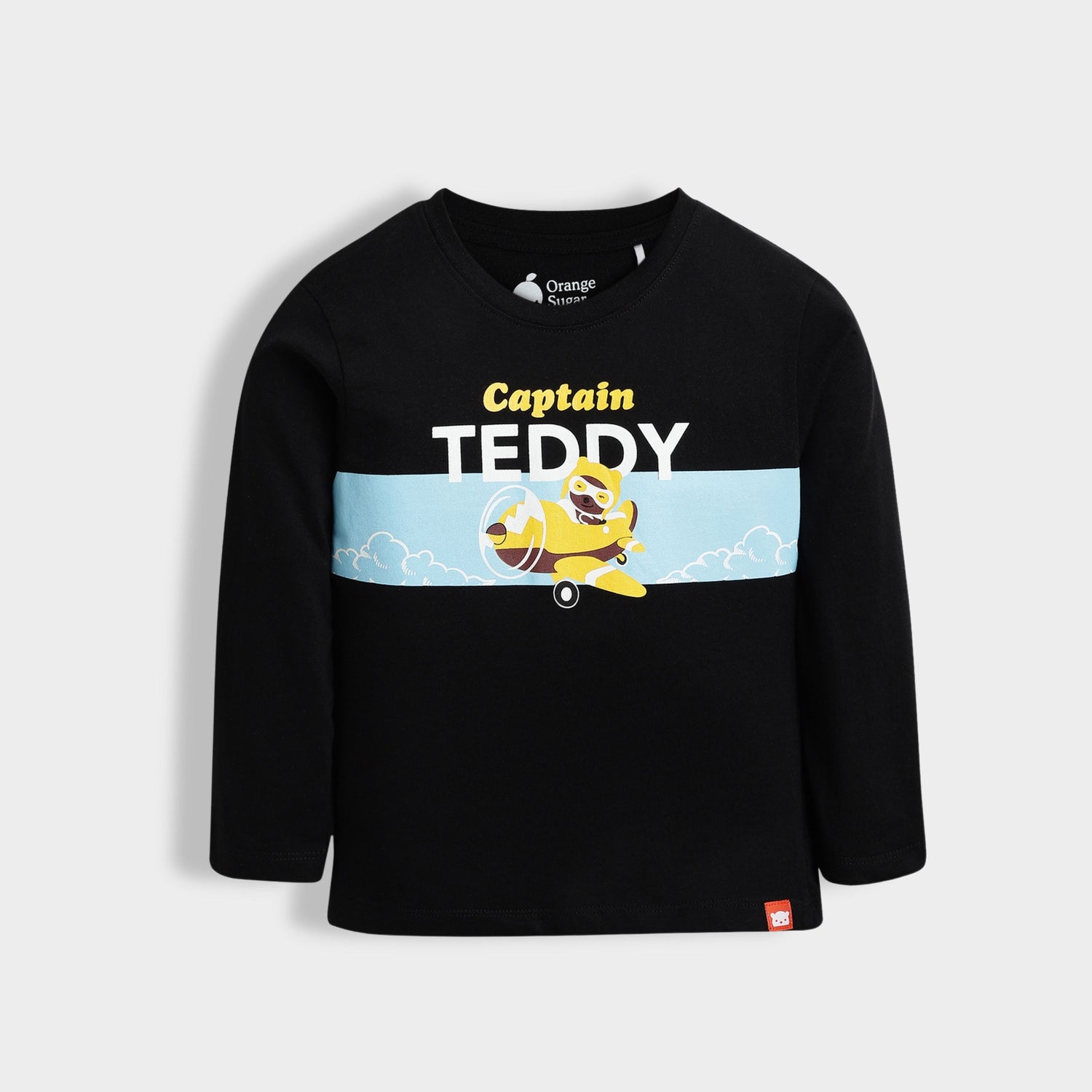 5 Pack Full Sleeves Unisex T-Shirts |  Teddy, Peek A Boo, Road Runner,Racing, Dino