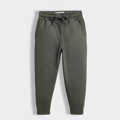 Winter Fleece Joggers | Green