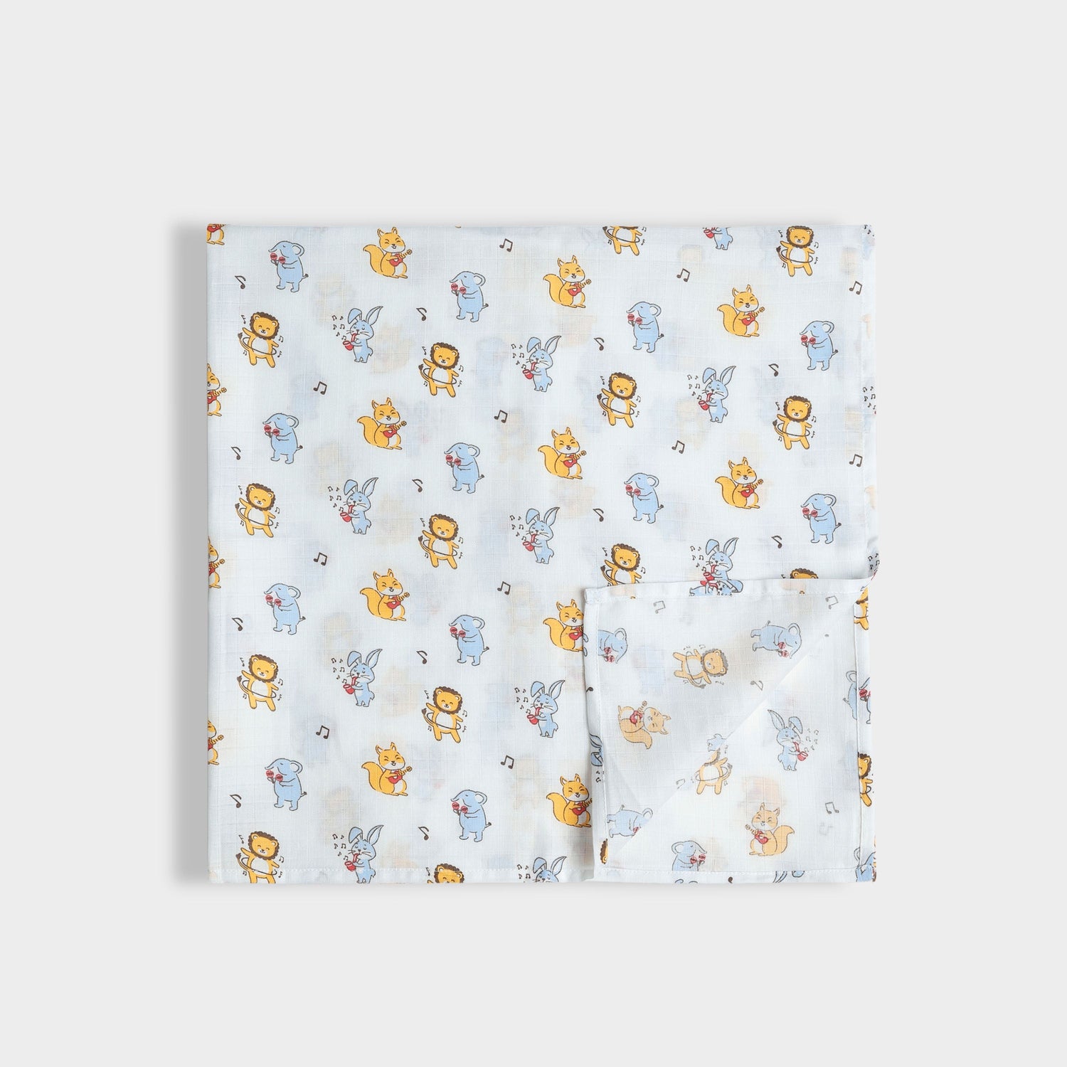 2 Pack Muslin Swaddle | Jungle Jingles, Fox