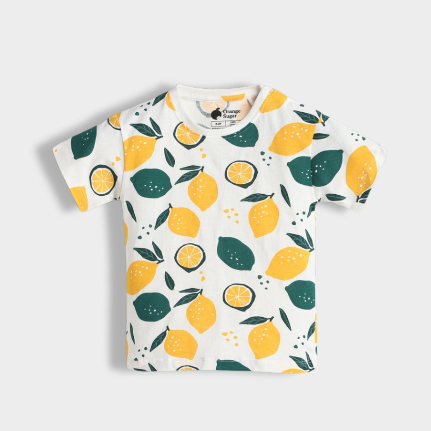 3 Pack Half Sleeves T-Shirt | Orange, Aqua Orange, Lemon