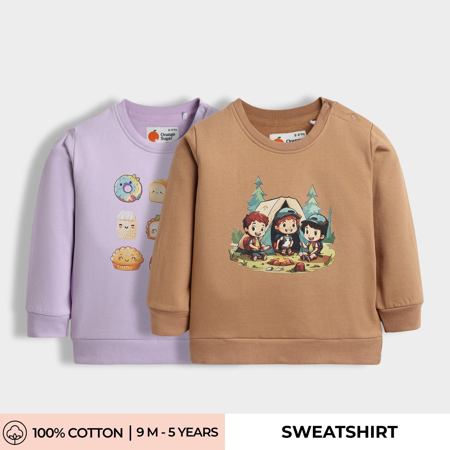 2 Pack Sweatshirts | Sweet Treats, Camp Buddies