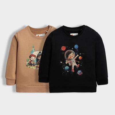 2 Pack Sweatshirts | Camp Buddies, Space Kid