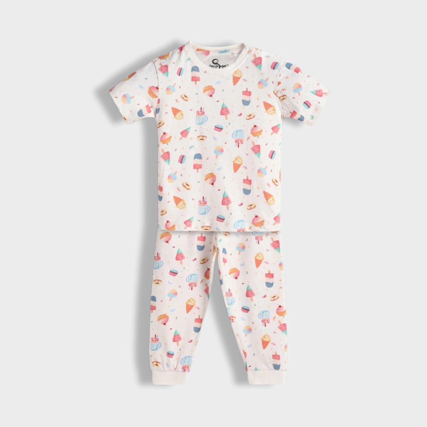 Half Sleeves Unisex Co-ord Set | Frosty Treat