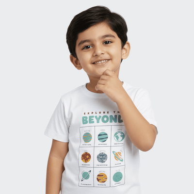 Half Sleeves Tee | Little Planet
