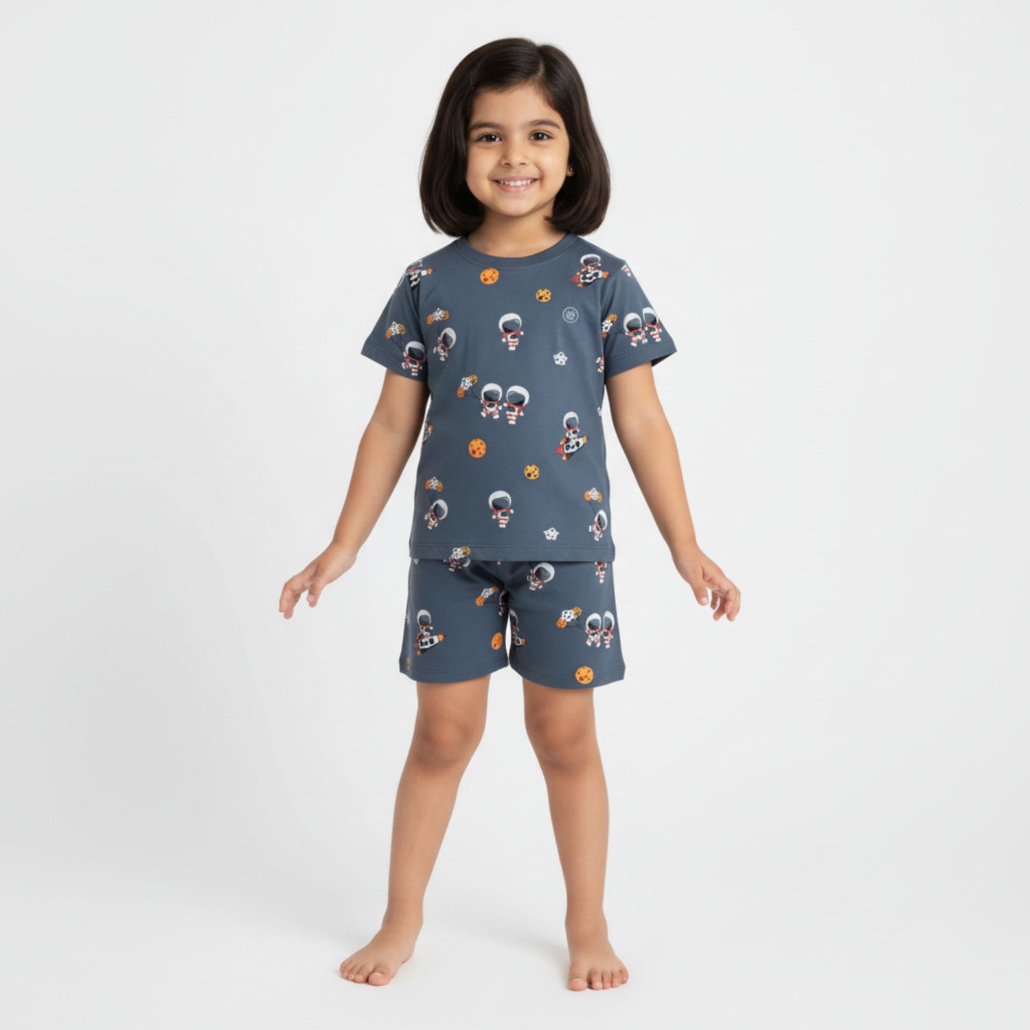 T-Shirt & Shorts Unisex Co-ord Set | Space Explorer