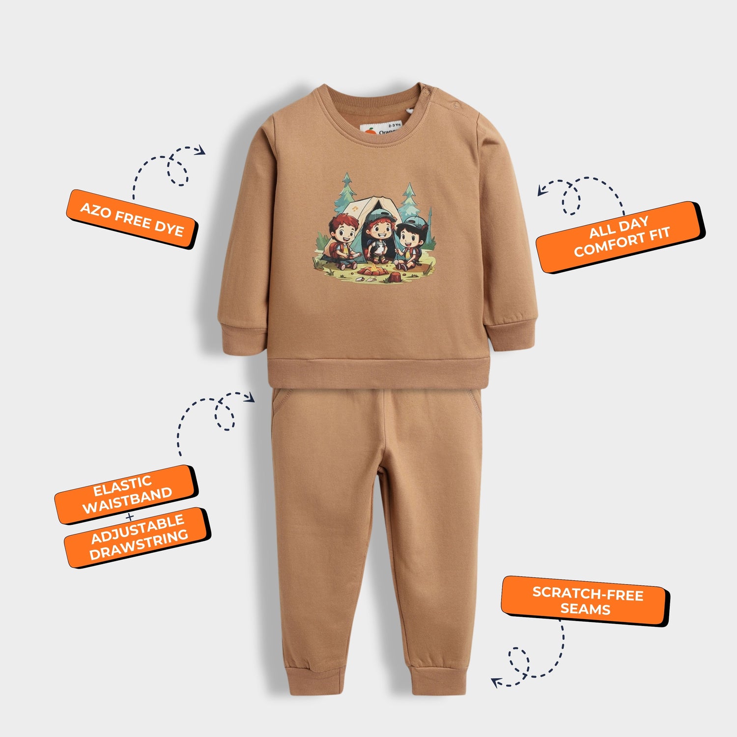 2 Pack Sweatshirt & Joggers | Bee Balloons, Camp Buddies