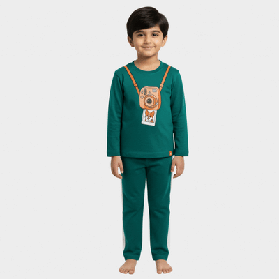 Full Sleeves Unisex Co-ord Set | Mini Camera