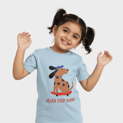 Half Sleeves Tee | Pup Ride